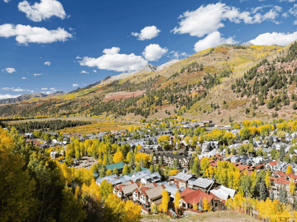 Telluride fall foliage