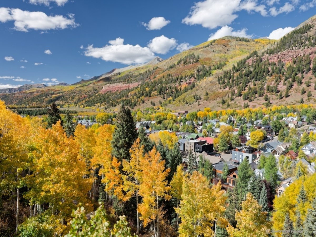 Telluride fall foliage