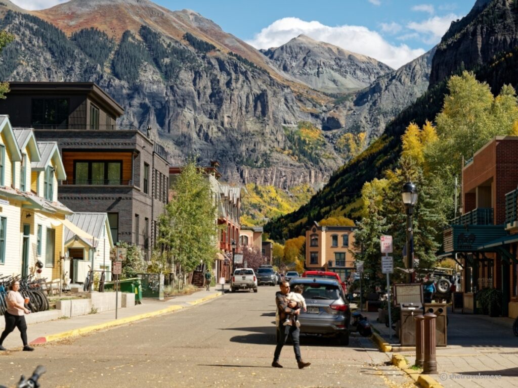 Telluride fall foliage