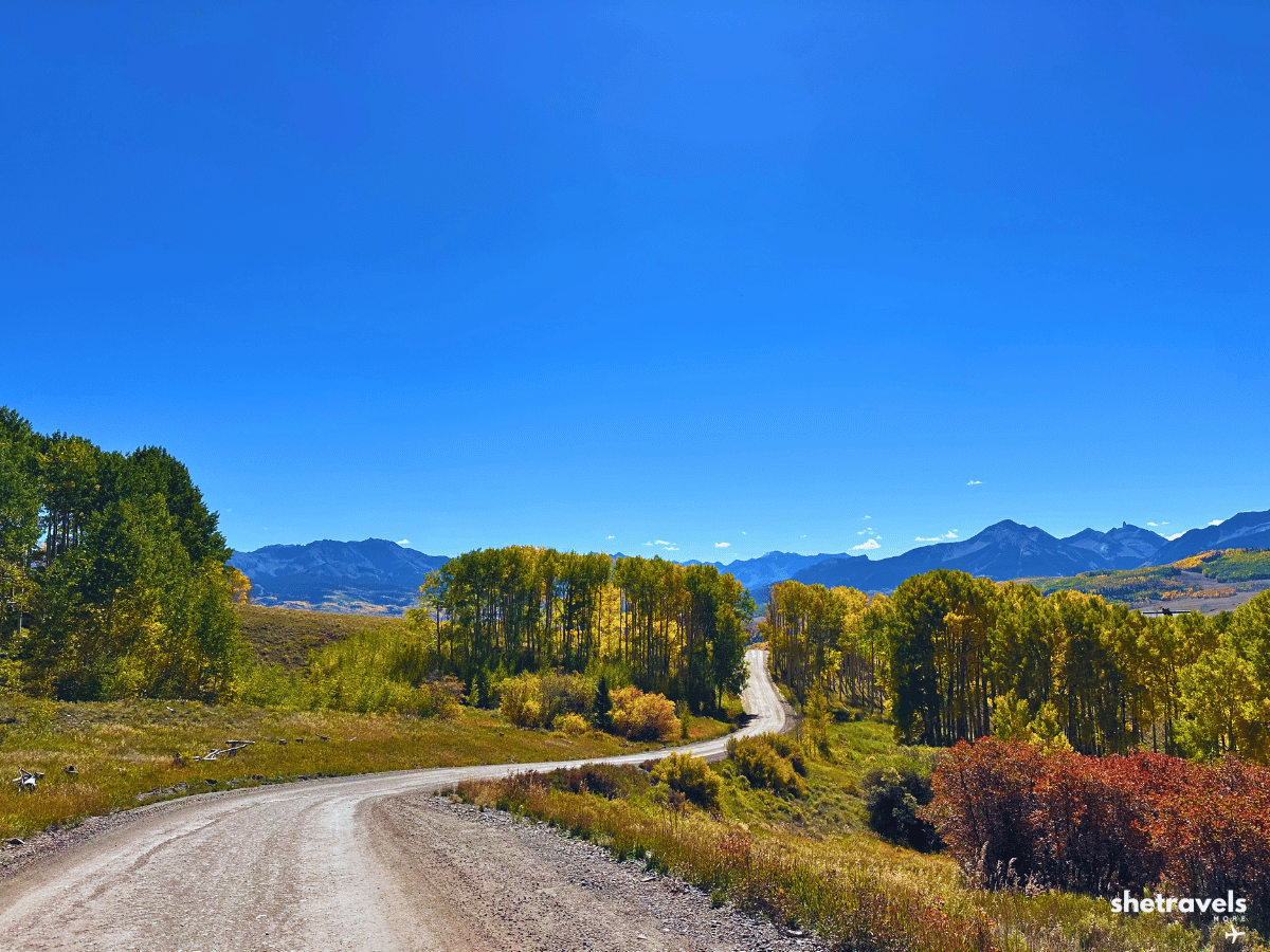 Last Dollar Road Telluride Colorado